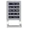 Omnimed Patient Security Cabinet with Programmable E-Lock, 4"/Shallow, Light G 291600-LG - alternate 2